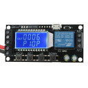 DROK 時間遅延リレー 5V 12V 24V 遅延コントローラボード 遅延オフセルフタイマー0.01秒~9999分 遅延スイッチングリレーモジュール マイクロUSBの5V電源をサポート LCD付き