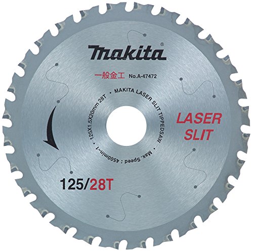 マキタ(Makita) チップソー 充電用金工用 125-28T A-47472