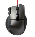 エレコム USB ゲーミングマウス 【DUX】 有線 14ボタン 3500dpi ハードウェアマクロ対応 M-DUX50BK(2)