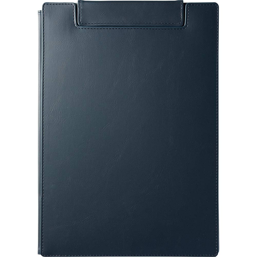 Rakuten - キングジム クリップボード レザフェス 合皮 カバー付 A4ヨコ ネイビー 1932LU-NV