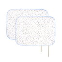 おむつ替えシート 防水 おむつ替えマット - おねしょシーツ ベビー用 おでかけ防水シーツ 携帯 綿100% 2枚セット45×70cm (星+星50*70cm2...