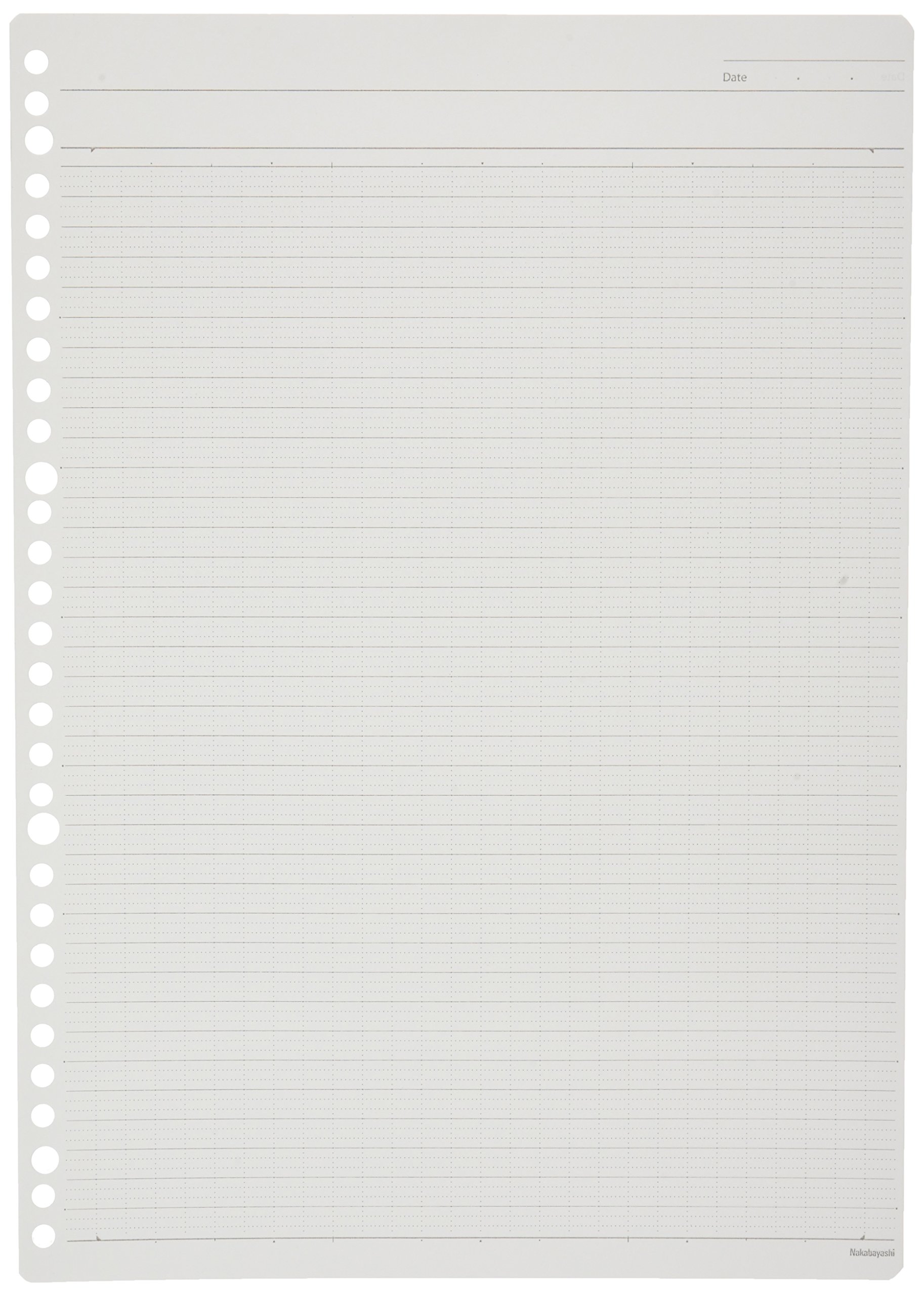 ナカバヤシ ノート スイング・ロジカル ルーズリーフ A罫 50枚 A4 LL-A401A