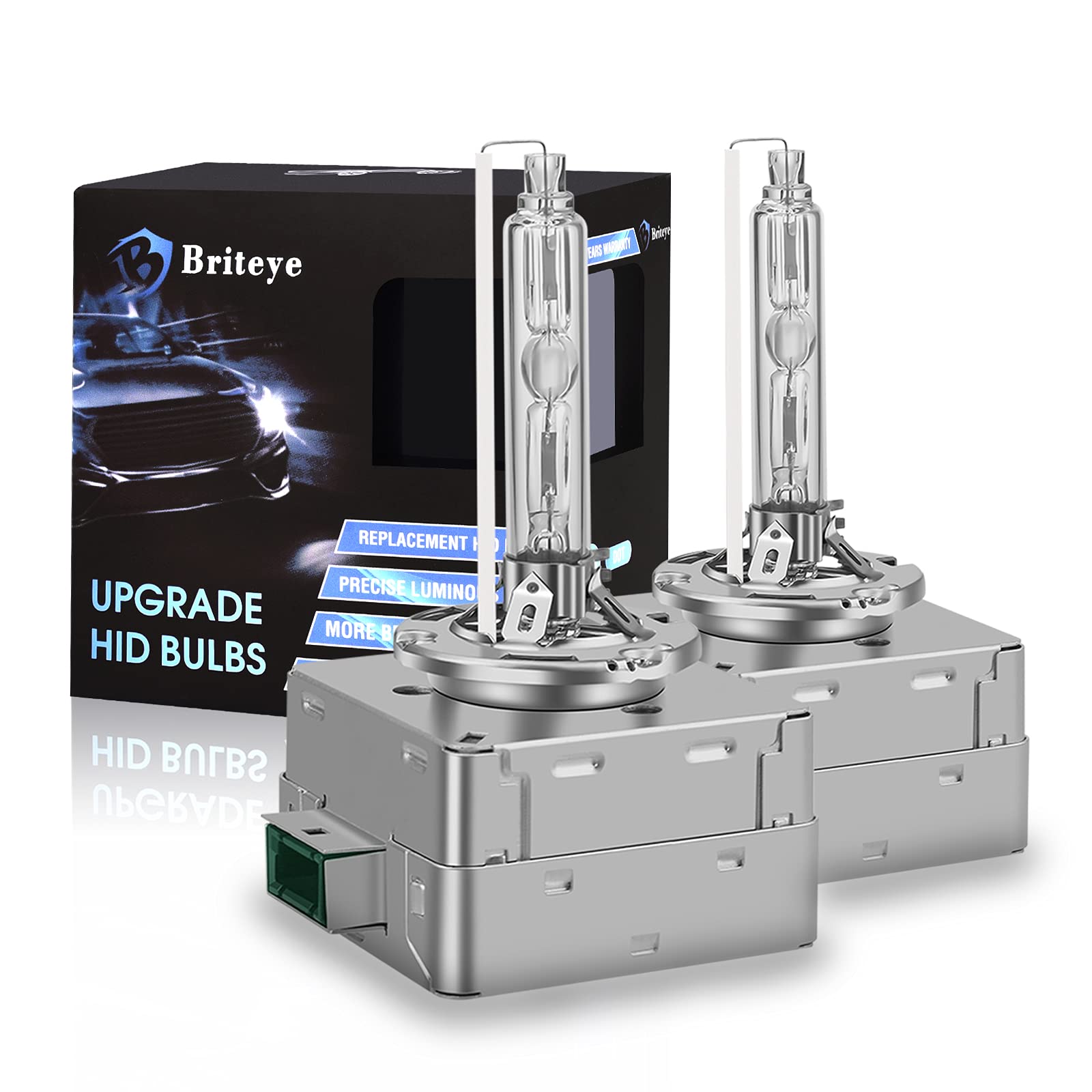 Briteye D3S �إåɥ饤�� �ָ��б� 6500K �������� HID �Х�� D3S 35W 12V ���� HID�饤�ȹ⵱�� ��2021���åץ��졼...