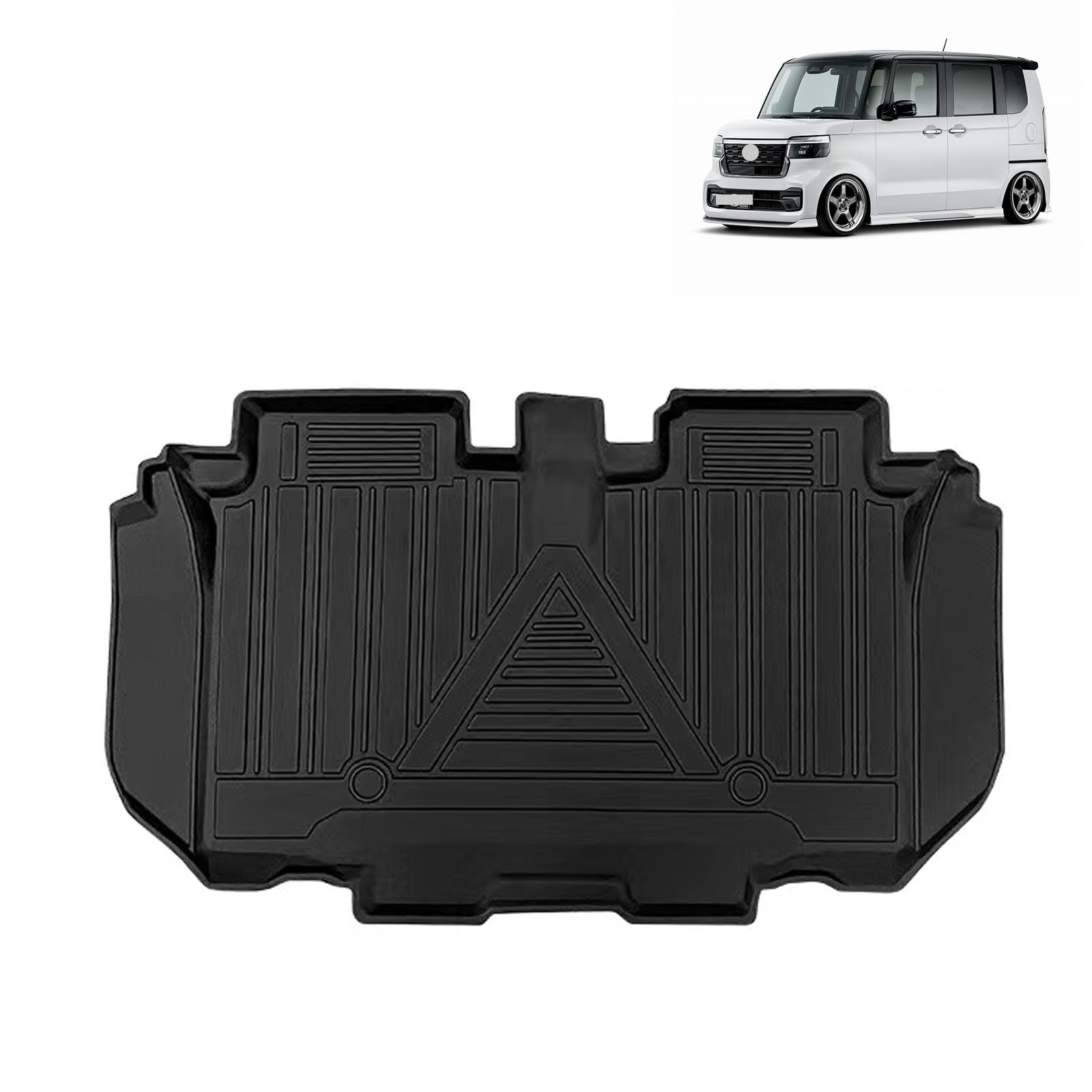 ホンダ 新型 N-BOX JF3 JF4型 2列目 フロアマット 3Dカーマット 車専用 フロアマット 立体カーマット TPE材質 耐汚れ 耐摩擦 抗菌効果 防水 滑り防止 保護パーツ カー用品（2列目 1PCS）