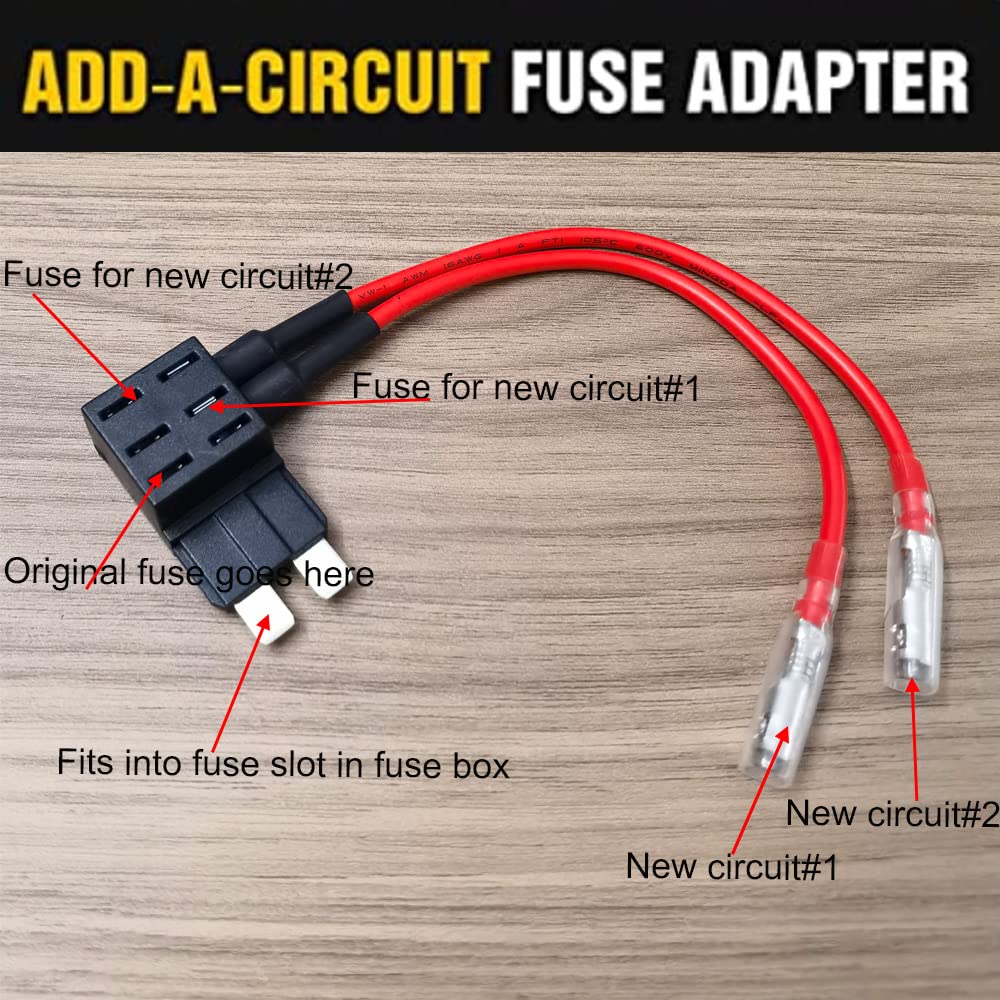 KILIGEN�� 2�Ĥ�12V/24Vɸ��ǥ奢��ݡ��ȥҥ塼�����åײ�ϩ�ɲá��ߥǥ�����ATS�ԥ����Хå��֥졼�ɥҥ塼���ۥ�������ǥ奢��磻�䡼�ϡ��ͥ��դ���4�ġ�5A/10A��ɸ��ҥ塼������ӥҥ塼���ץ顼