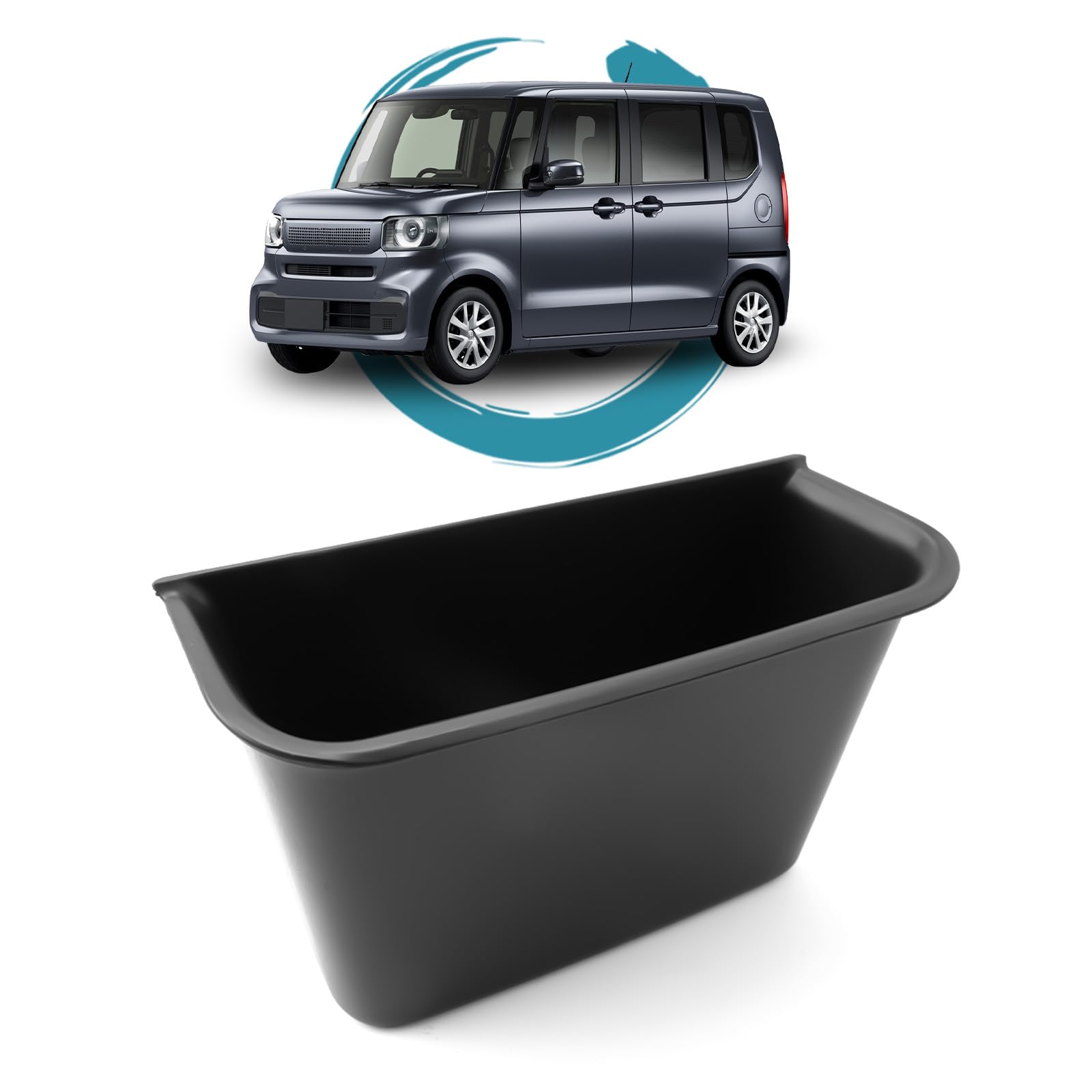 ruiya 2023 新型 ホンダ N-BOX/N-BOXカスタムJF5 JF6 専用 コンソールトレイ 収納ボックス センターロアボックストレイ コンソールボックス センターコンソール トレイ n-box 収納 小物入れ ゴム素材 ガタガタ音なし アクセサリー 内装パーツ カスタムパーツ nboxカスタ