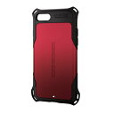 エレコム iPhone SE (第2世代/第3世代) / 8 / 7 用 ケース 耐衝撃 角エアクッション ZEROSHOCK レッド PM-A22SZEROR...