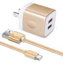 Viviber「2ポートUSB充電器*1個+USB Type-Cケーブル1m*1本」USB充電アダプター 急速充電器 タイプC充電器 アイホン16 AC USBコンセント アンドロイドスマホ充電器 ドコモ携帯充電器 Xperia充電器 Galaxy充電器ケーブル USB 2.0 ケーブル USB-C充電ケーブル タイプCケーブ(2)