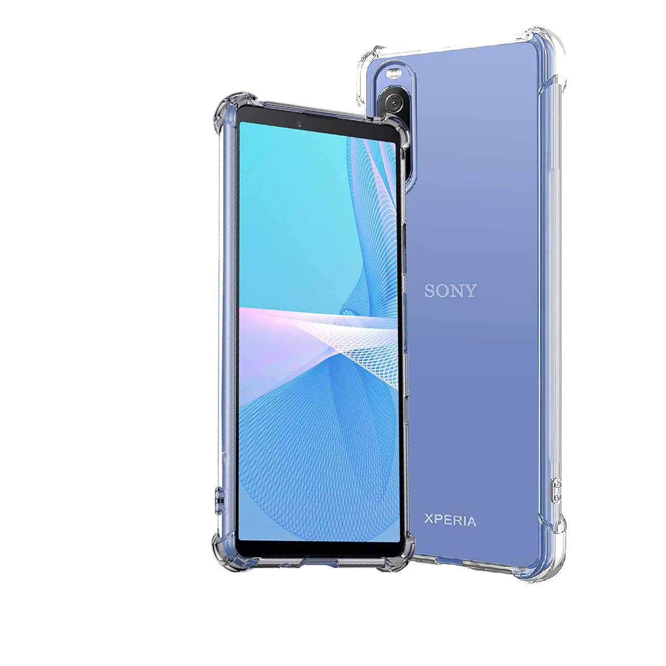 対応 Xperia 10 III SO-52B SOG04 A102SO ケース 柔軟 TPU カバー 全透明 散熱加工 黄変しにくい so-52b sog04 a102so ケース [ 全面保護カバー 耐衝撃 落下防止 すり傷防止 薄型 軽量 携帯便利 ] xperia 10 iii ケース