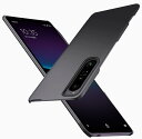 「 超薄型」Wojiaozvlf 極薄 Xperia1 IV ケース Xperia SO-51C/SOG06 ケース Xperia1 IV SO-51C/SOG06 カバー PCマット質感 超軽量 黄変防止 指紋防 擦り傷防止 手触り良い 全面保護 超耐磨 耐衝撃カバー ワイヤレス充電対応 エクスペリア 1 IV カバー ブラック