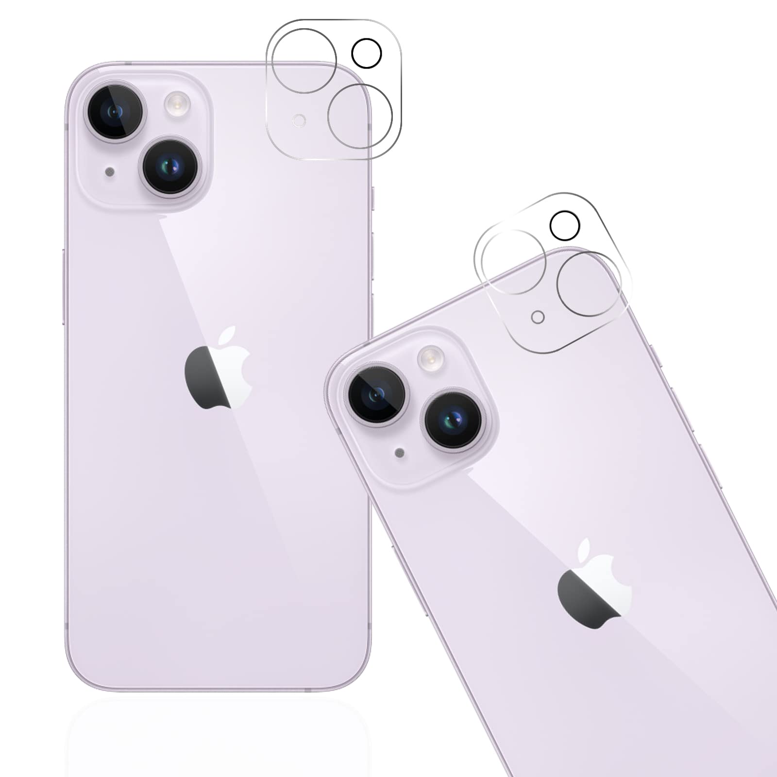 Rakuten - 【2枚セット】対応 iPhone 14 / iPhone 14 plus 適用カメラ レンズ 保護フィルム 対応 iPhone 14 適用カメラ保護フィルム レンズ保護ガラスフィルム 硬度9H スクラッチ防止 気泡ゼロ 飛散防止処理保護フィルム 対応 iPhone 14 plus 適用カメラレンズ フィルム