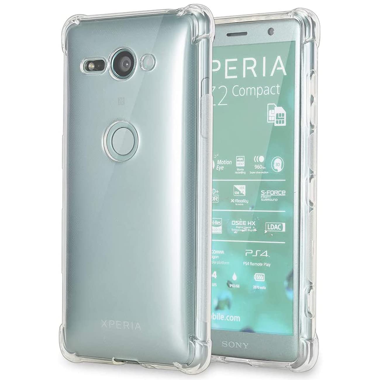 б Xperia XZ2 Compact SO-05K  Xperia XZ2Compact С TPU ݸ С...