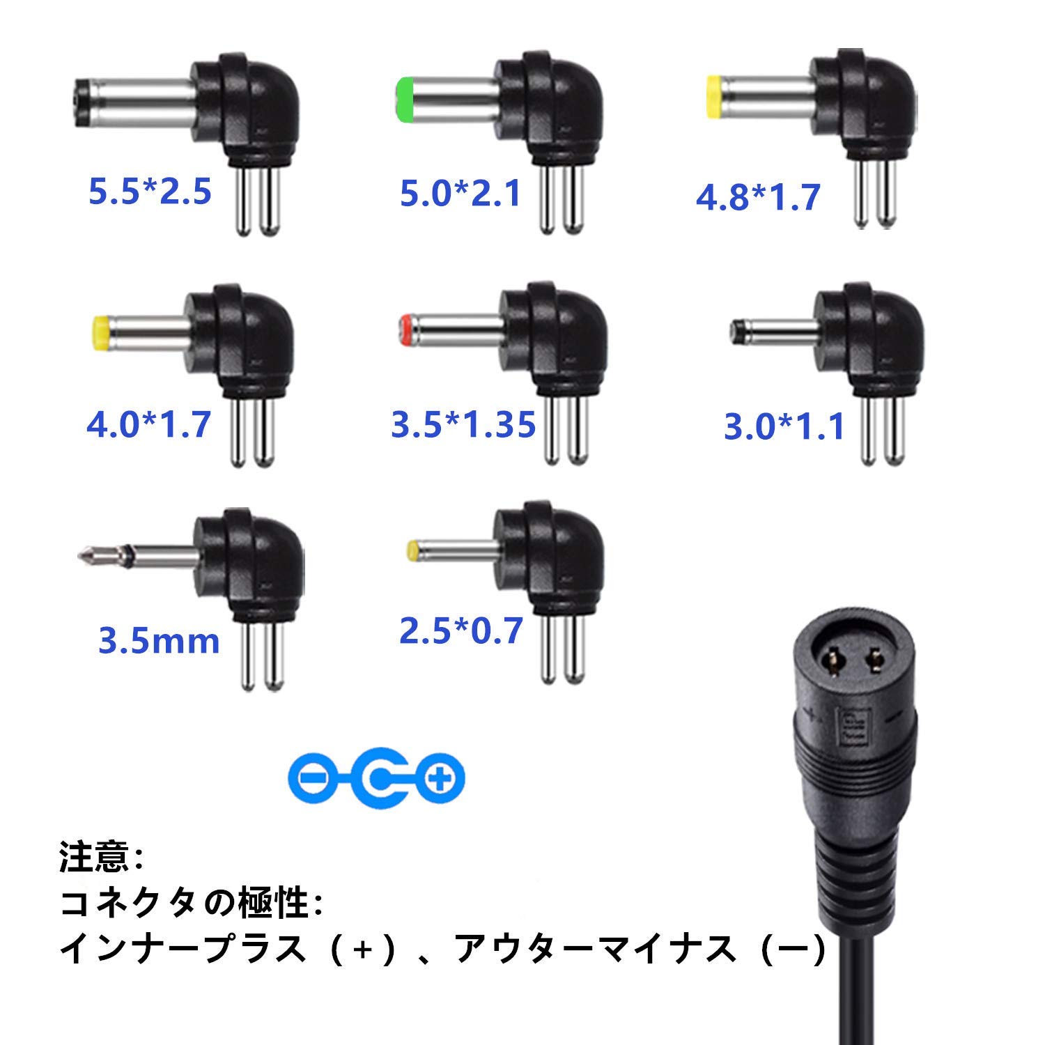 Punasi ���㡼���㡼 3V-12V �Ű�Ĵ�� �Ѵ��ץ饰 ��˥С����� AC���Ŵ� AC�����ץ��� DC�����ץ��� ��ǥ� �ѥ�� ���ԡ����� LED�饤�� �롼���� �����֥륻�å� (12w)���ͥ����ζ����ʡܡ�