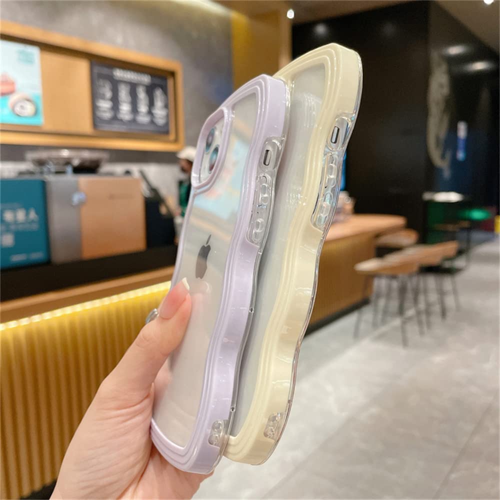 QLTYPRI iPhone 12������ iPhone 12 Pro������ ���ꥢ TPU���С� �ڹ� Ʃ�� ���� ���� �Ѿ׷� ���ޥۥ����� �磻��쥹�����б� ���ȥ�åץۡ����դ� �����ե��� 12/12 Pro 6.1����� �б� - �ۥ磻��