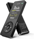 RUIZU MP3プレーヤー Bluetooth対応 8GB イコライザ HiFiロスレスデジタルミュージックプレーヤー 音楽プレイヤー ポータブル デジタルオーディオプレーヤー 長時間バッテリー寿命 FMラジオ 音声録音 言語学習 歩数計 電子書籍 写真閲覧 動画再生 80時間再生 Micro SDカ