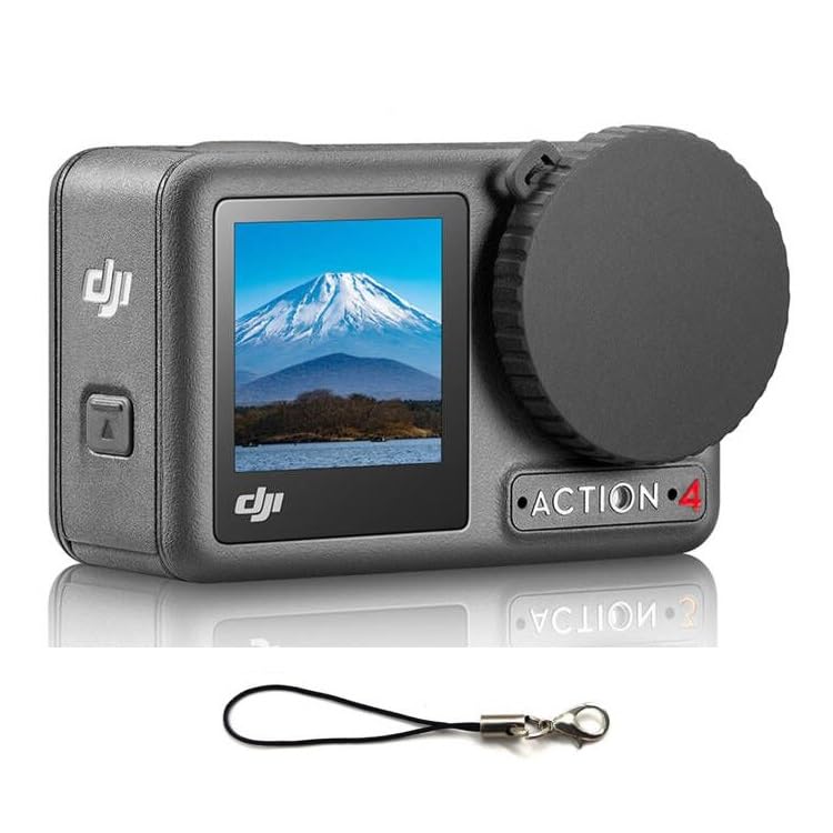 For DJI Osmo Action 5 Pro/Action 4/Action 3 用 レンズカバー 傷防止 汚れ防止 軽量 レンズキャップ ..