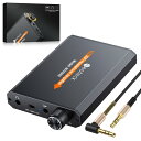 Neoteck ポータブルヘッドホンアンプ HIFI 2段Gainスイッチ アルミマット外殻 3.5mmジャック MP3 MP4 スマホなどに対応(2)