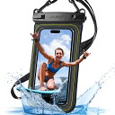 「水に浮く」LILIYYA スマホ 防水ケース IPX8認証 お風呂 完全防水 携帯 防水ケース 防水スマホケース すまほ ぼうすい バッグ カバー ポーチ 顔認証 水中撮影 両手解放 ストラップ付き 海 プール 温泉 雪 携帯 ドライバッグ 首かけ 斜め掛け クリスマス プレゼント iPh