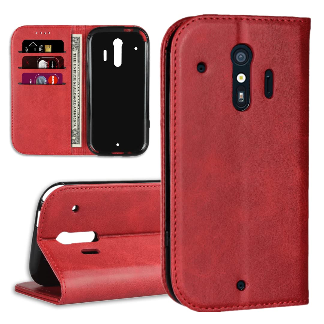 Rakuten - らくらくスマートフォン me F-01L ケース 手帳型 docomo らくらくスマートフォン F-42A ケース 手帳 F01L F42A 通用 カバー fujitsu用 手帳ケース 適用 case iCovercase カードケース マグネット 携帯カバー カードポケット カード入れ スタンド機能 シンプル カバー ス