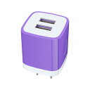 Hootek USB コンセント 2ポート USB充電器 ACアダプター【2.1A急速充電/PSE認証/コンパクト】 USB電源アダプタ アイフォン 充電器 アンドロイド 充電器 スマホ 充電器 携帯充電器 AC充電器 iPhone11/11Pro/11Pro Max/X/Xs/Xr/8/8plus/iPad、Galaxy、HuaWei、などiphone&