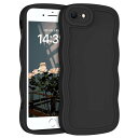 GUAGUA iPhoneSe ウェーブ ケース iPhone7 8 いPhone SE 7 8 ケース うねうね 可愛い se第2世代 se第3世代人気 スマ...