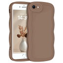 GUAGUA iPhoneSe ウェーブ ケース iPhone7 8 いPhone SE 7 8 ケース うねうね 可愛い se第2世代 se第3世代人気 スマ...