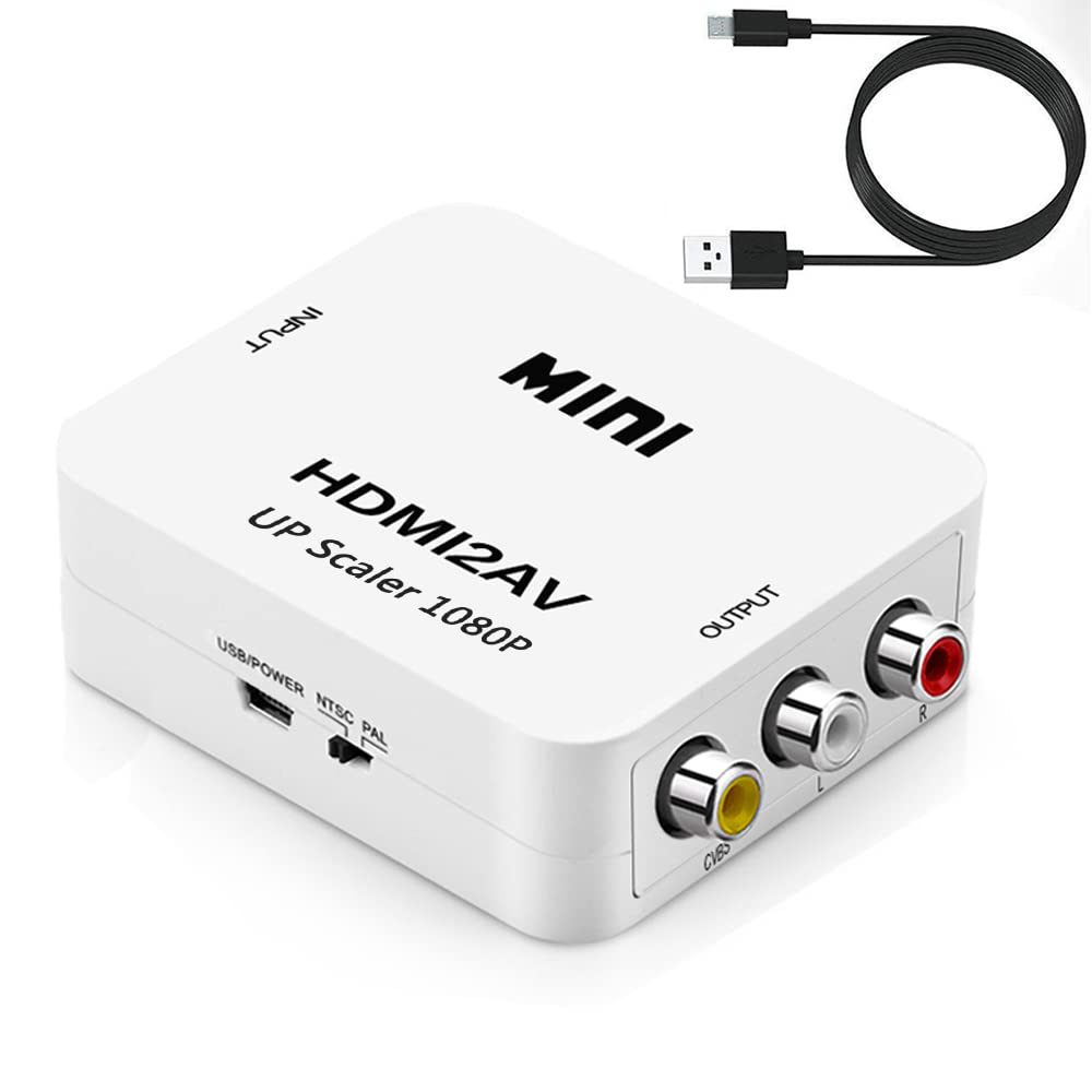 HDMI to AVѴС Deear 1080Pб ʥѴ ϲ ƥ/PS3/PS4/PS5PC/BDץ졼...