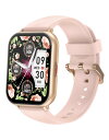 スマートウォッチ iPhone/Android対応 Bluetooth 通話機能付き 1.85インチ 大画面 腕時計 歩数計 Smart Watch 着信電話通...