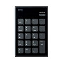 サンワサプライ テンキー Bluetooth接続 静音 パンタグラフ 20キー 薄型コンパクト ブラック NT-BT23BK(2)