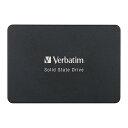 Verbatim バーベイタム 内蔵SSD 2.5 インチ SATA III 7mm Vi550シリーズ 1TB 最大読込 520MB/s 国内代理店IO Dataサポート 49353-J(2)