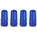 YFFSFDC 自転車 仏式 バルブキャップ 4個セット アルミ合金製 タイヤ バルブ キャップ アルミバルブキャップ フレンチバルブ ロードバイク ドレスアッ...
