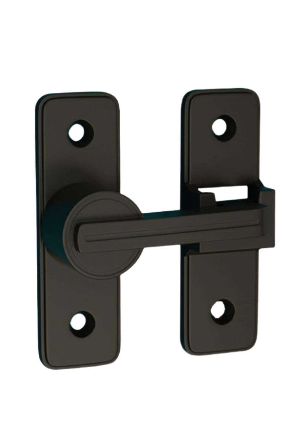 YFFSFDC ドアロック 180度 ドアバックル 亜鉛合金 ドア留め金ロック 後付け 回転式 フリップラッチロッ..