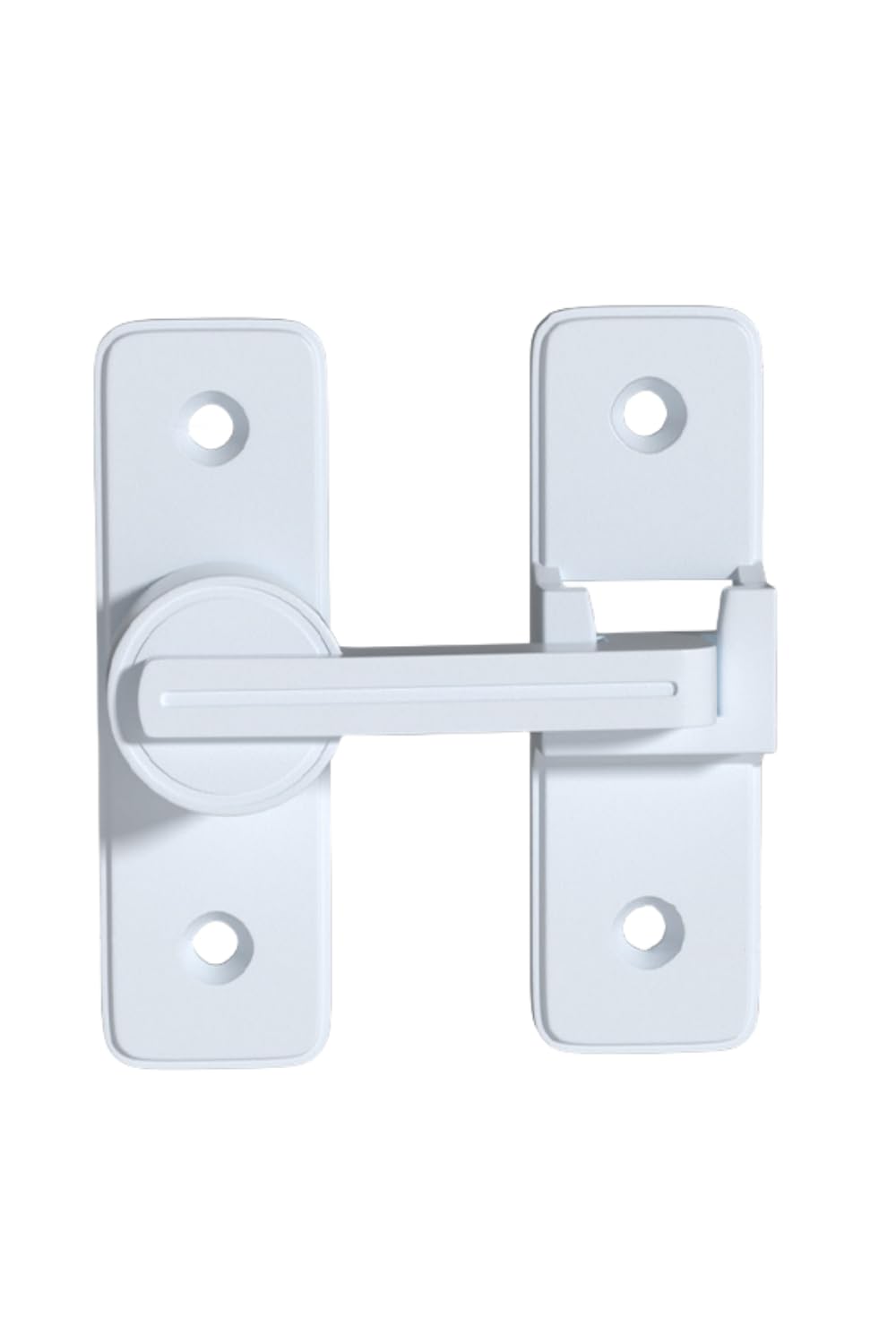 YFFSFDC ドアロック 180度 ドアバックル 亜鉛合金 ドア留め金ロック 後付け 回転式 フリップラッチロッ..