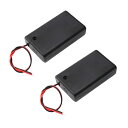 単4電池用 2本/3本/4本 電池ボックス 2個入り 3V/4.5V/6V 電池ケース ON/OFFスイッチ付き リード線付き 単4電池ボックス バッテリー ケ...