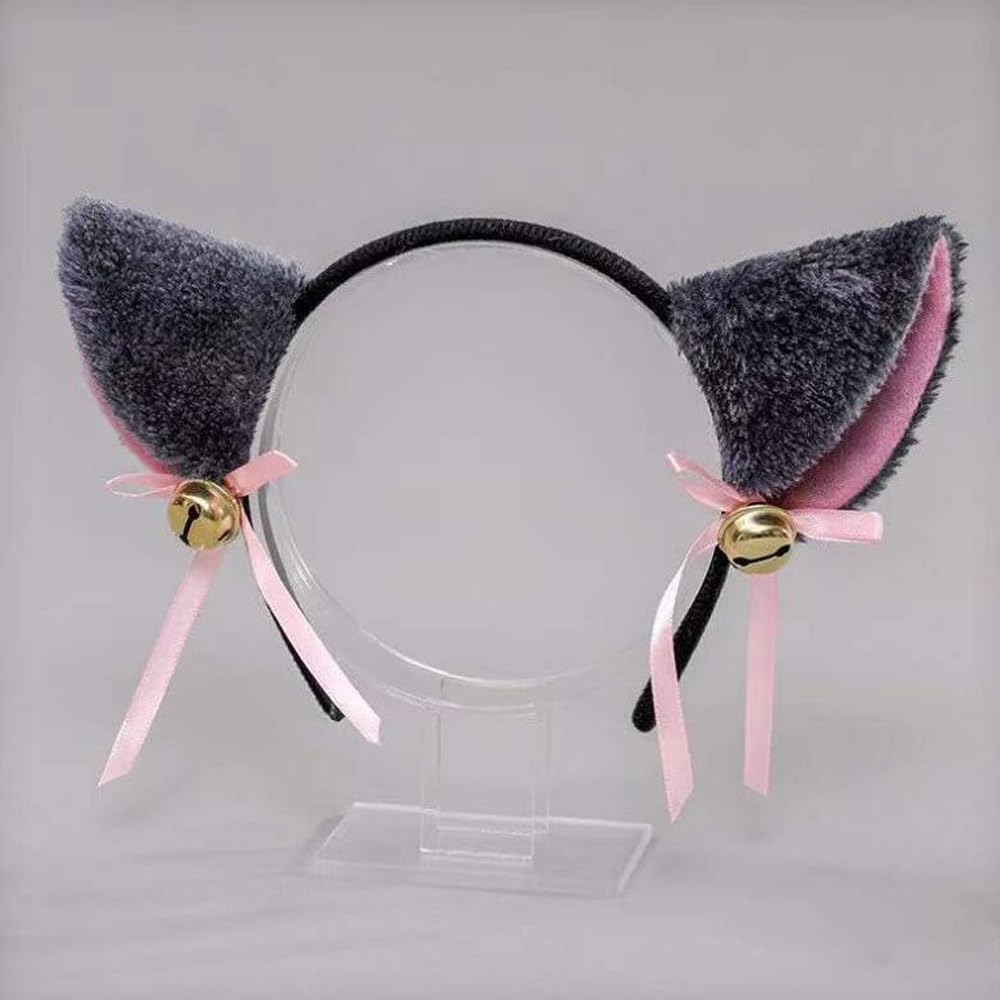 [YFFSFDC] 猫耳カチューシャ ねこ コスチューム 4点セット コスプレ 小物 チョーカ...