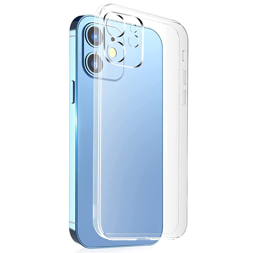乐天商城 - 対応 iPhone 12 6.1インチ ケース iPhone12 クリア ケース iPhone 12 カバー シェル スマホ保護カバー 〔SGS クリア 美しい 光沢感 落下防止 衝撃吸収 保護 頑丈 軽量 傷防止 黄ばみ防止 ソフト 軽薄型 耐衝撃 米軍MIL規格取得〕