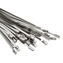 OFFO 100%SUS304ステンレスバンド 長い 4.6mm×500mm×30本入 耐熱性・耐候性・耐紫外線・耐薬品に優れています。屋内外での使用など極めて厳しい条件での使用に最適です 500mm(30本セット)(4)