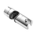 OFFO シャワーフック 18mm~25mmスライドバー対応 シャワーヘッドホルダー修理交換用 シャワーヘッド高さ・角度自在調整 後付け可能 工具不要取付簡単