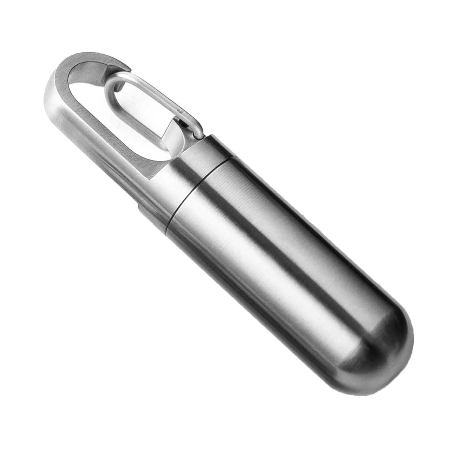 LIKENNY ピルケース 薬ケース ステンレス鋼製 防水型高い密封性 収納 薬入れ 携帯用 おしゃれ カプセル..