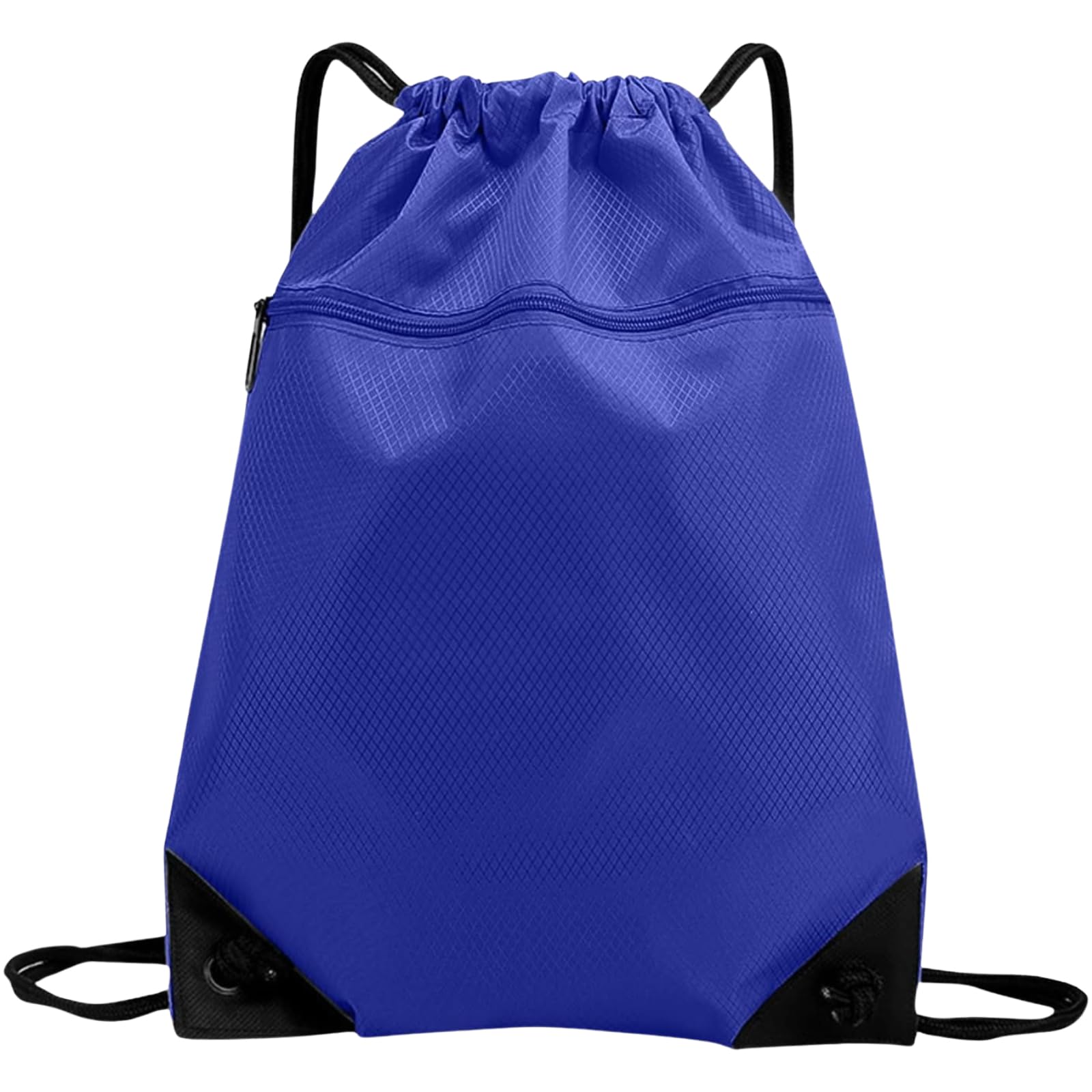 [Mesanda] ジムサック ナップサック リュック プールバッグ 防水 軽量 折り畳み 巾着袋 旅行 運動 水泳 多機能 乾湿分離 シューズ収納 エコバッグ スポーツバッグ 大容量 男女兼用 (ブルー)