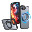KWATUNG iPhone 16e 用 ケース magsafe対応 ワイヤレス充電 アイホン16e用 ケース 耐衝撃 いphone16e用ケース 360°回転スタンド 縦横両対応 アイフォン16e用ケース マグネット搭載 iPhone SE4 用ケース 防指紋 米軍MIL規格 スマホケース iPhone16e 用ケース 6.1インチ