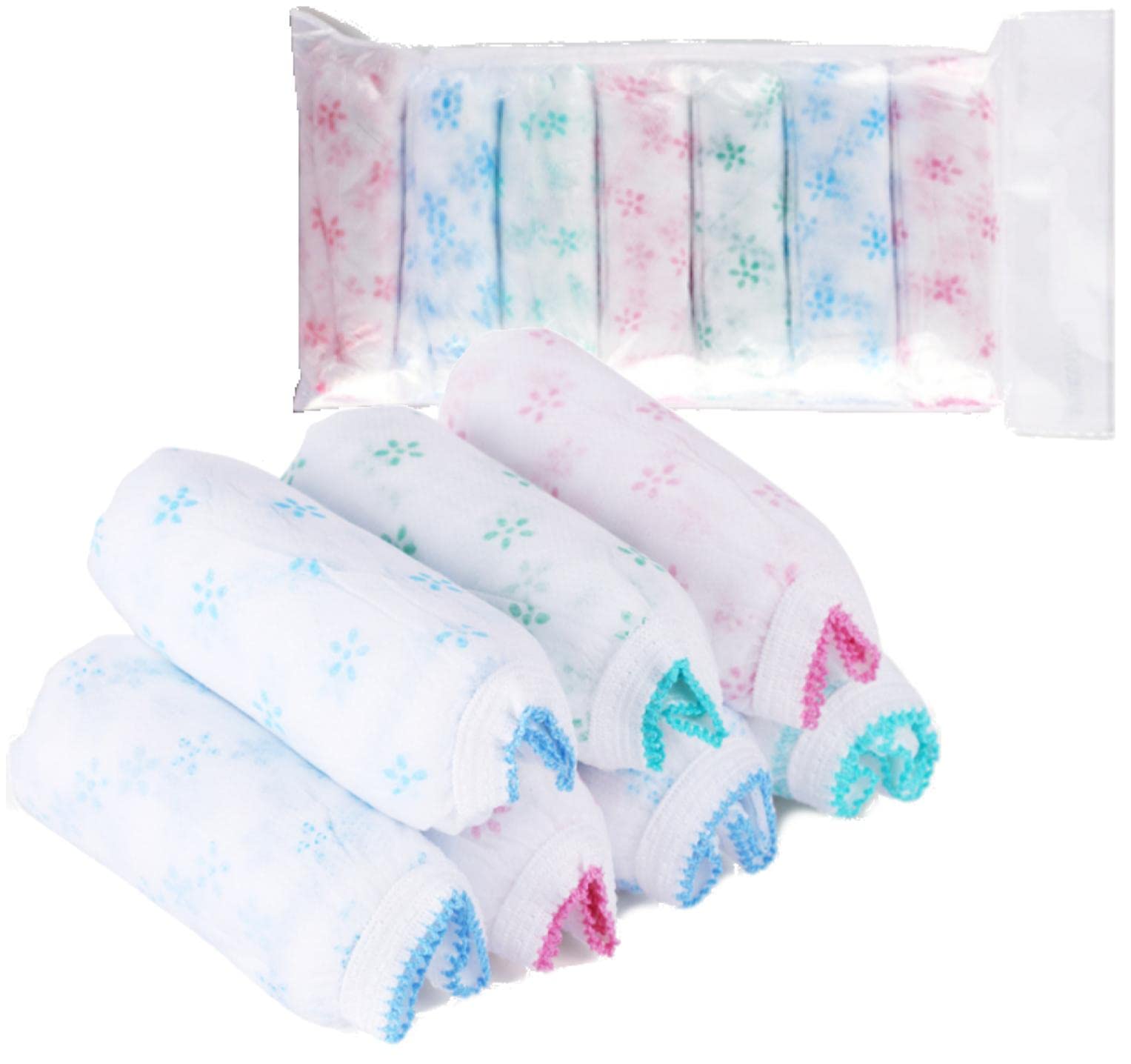 fogman 使い捨てパンツ 女性用 旅行 入院 介護 産後 不織布 下着 ショーツ 7枚セット (XL)
