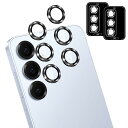 【2枚セット】対応 Galaxy S25 カメラフィルム アルミ合金+強化ガラス製 GalaxyS25 用 レンズフィルム カメラ保護フィルム 対応 ギャラクシーS25 レンズ保護フィルム 防爆裂 、衝撃吸収 、高透過率 、露出オーバー防止 、スクラッチ防止、飛散防止 、指紋防止 、防水防