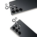 用 galaxy s25 Ultra カメラレンズ 保護 カバー 2枚 【2枚セット 日本旭硝子製】 用 Galaxy S25 Ultra カメラフィルム 用 ギャラクシーs25 Ultra 強化ガラス レンズ保護フィルム ケース 硬度9H 全面保護 耐衝撃 飛散防止 黒縁取り 露出オーバー防止 防塵 自動吸着 気泡ゼ