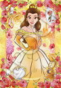 エポック社 108ピース ジグソーパズル ディズニー Belle (ベル)-Charming Rose- (18.2×25.7cm) 72-028 のり付き ヘラ付き デコレーションパーツ付き EPOCH