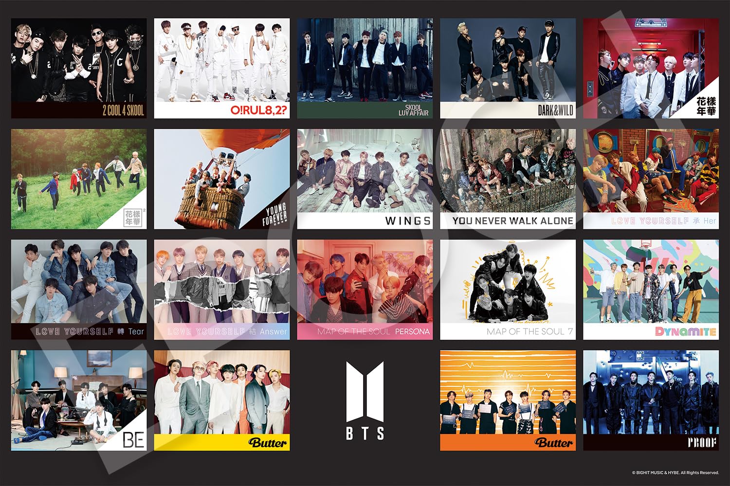 ݥå 1000ԡ ѥ BTS BTS Photo Memories (5075cm) 13-053s Τդ إ...