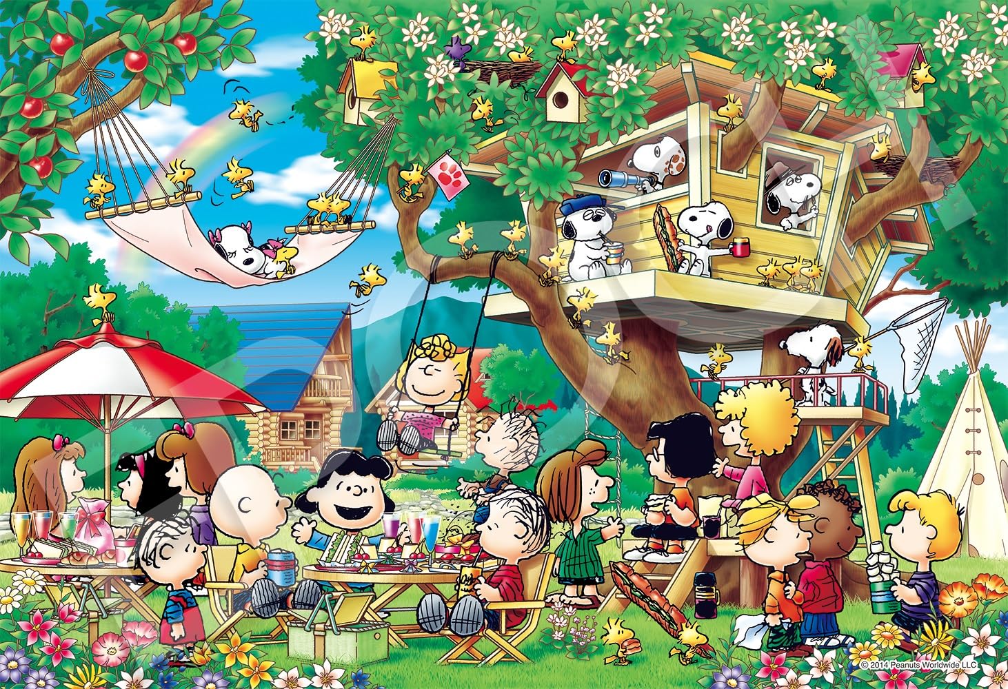 ���ݥå��� 300�ԡ��� ���������ѥ��� PEANUTS �ĥ꡼�ϥ��� (26x38cm) 28-034s �Τ��դ� �إ��դ� �������դ� EPOCH