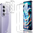 対応 OPPO A3 5G ガラスフィルム 指紋対応 2+2枚セット 国産AGC 旭硝子 9H硬 対応 OPPO A3 フィルム カメラ保護フィルム 全面保護 ラウンドエッジ加工 強化ガラス 保護フィルム ケース 耐衝撃 アンチスクラッチ 高透過率 撥水撥油 指紋防止 飛散防止 自動吸着 気泡ゼロ