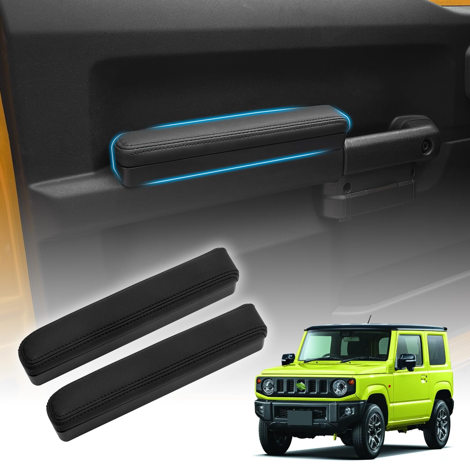 【角度調整可能】Auto Spec スズキ ジムニー ジムニーシエラ JB64W JB74W に適合 サイドアームレスト ..