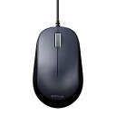 NAエレコム マウス 有線 Mサイズ 3ボタン BlueLED EPRIM ブラック M-Y8UBXBK(2)